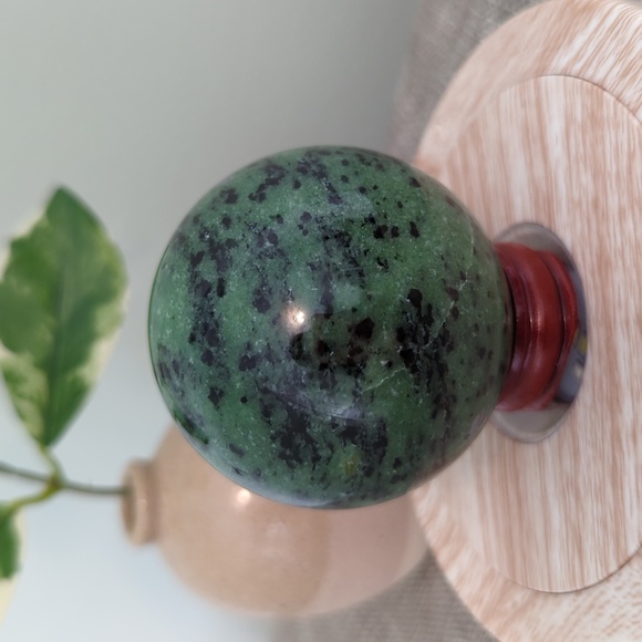 Ruby Zoisite Sphere - Picture 3 of 3